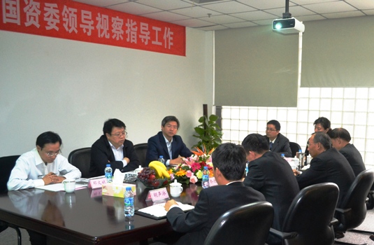 北京市国资委、国资公司辅导到J9.COM视察领导工作