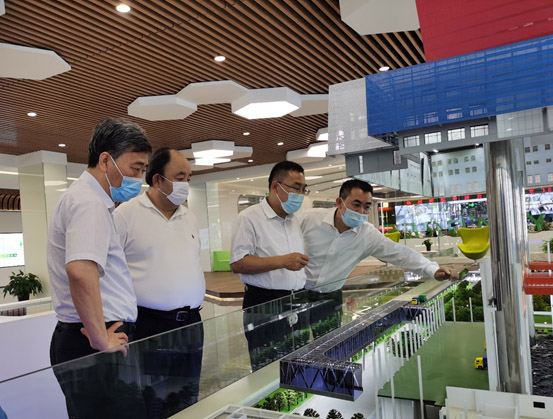 北京市副市长卢映川调研J9.COM通州项目