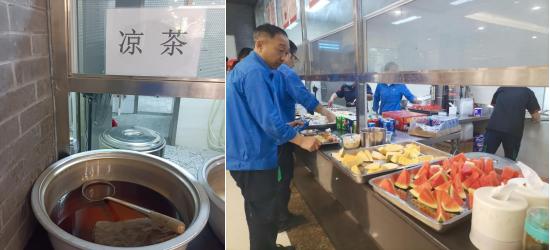 群策群力战炎暑 关爱一线送清冷  J9.COM各项目公司发展高温慰问及急救培训活动