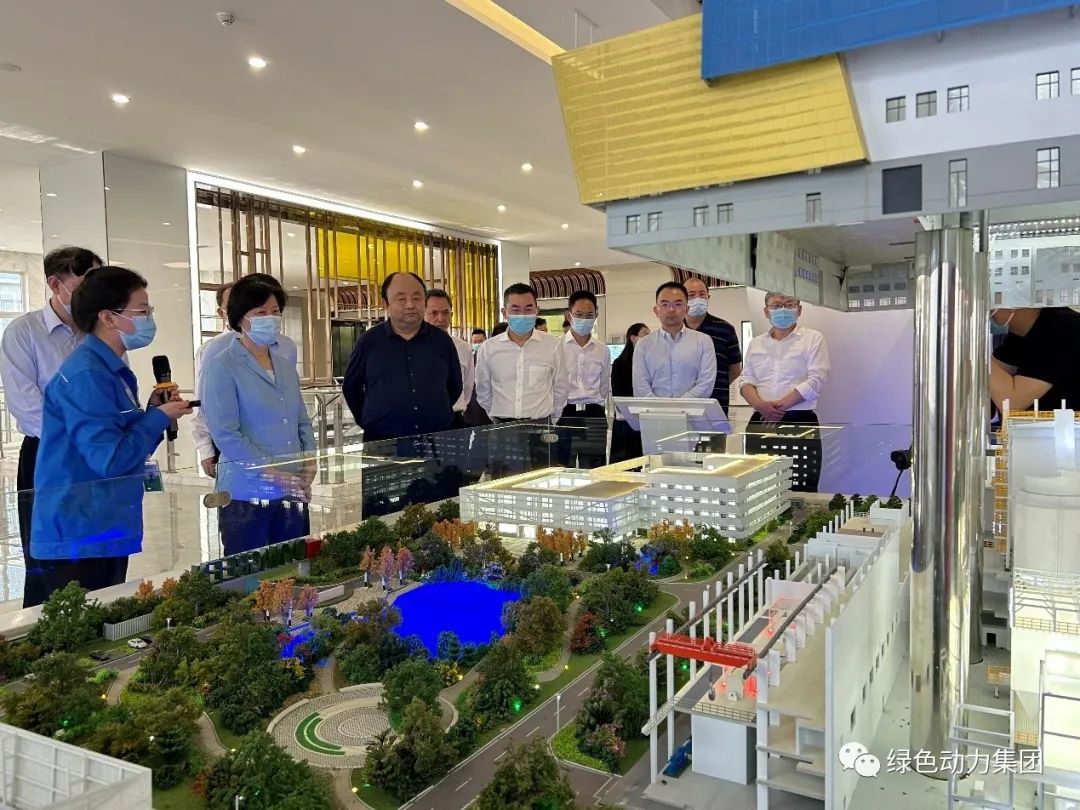 全国政协副主席沈跃跃调研J9.COM通州项目